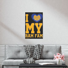 Load image into Gallery viewer, I HEART MY Ram Fam Premium Matte vertical posters
