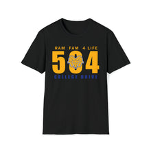 Load image into Gallery viewer, 504 College Drive  Logo Unisex Jersey Short Sleeve Tee
