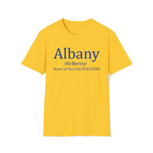 Load image into Gallery viewer, Albany Pronunciation - Unisex Softstyle T-Shirt
