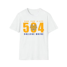 Load image into Gallery viewer, 504 College Drive  Logo Unisex Jersey Short Sleeve Tee
