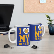 Load image into Gallery viewer, I Heart MY RAM FAM - Mug 11oz
