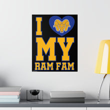 Load image into Gallery viewer, I HEART MY Ram Fam Premium Matte vertical posters
