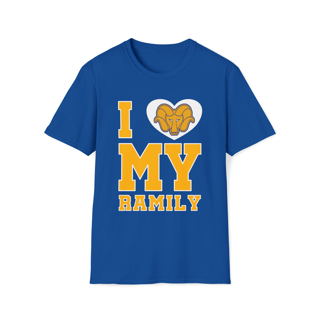 I Heart My Ramily - Unisex Softstyle T-Shirt