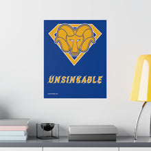 Load image into Gallery viewer, Super Unsinkable Gold Logo Gold Emblem Posters
