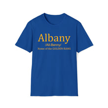 Load image into Gallery viewer, Albany Pronunciation - Unisex Softstyle T-Shirt
